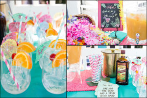 Aloha Themed Wedding Shower