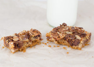 Almond Joy Magic Cookie Bars