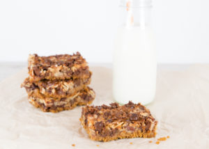 Almond Joy Magic Cookie Bars