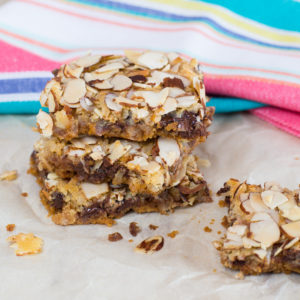 Almond Joy Magic Cookie Bars