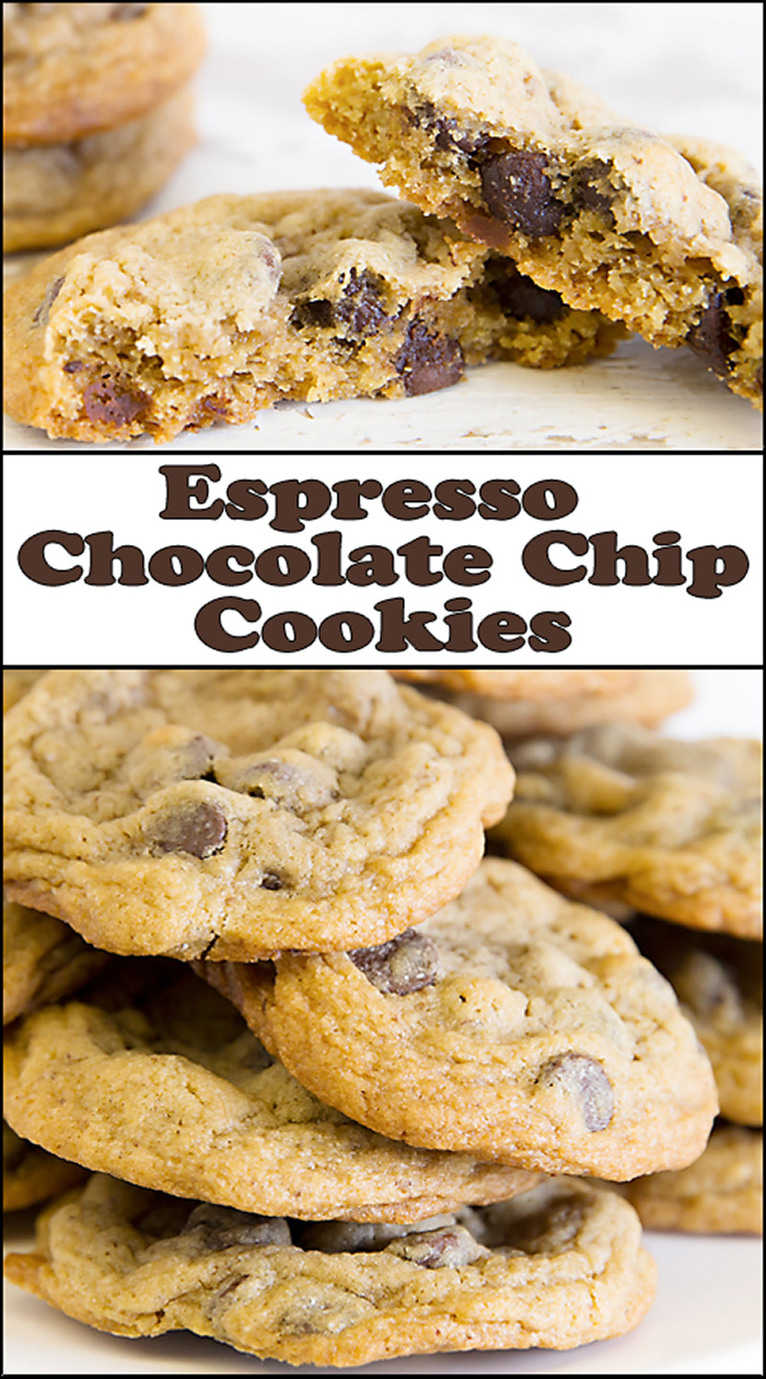 Espresso Chocolate Chip Cookies