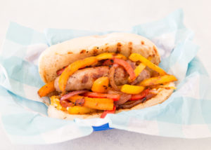 Grilled Italian Sausage Sandwich