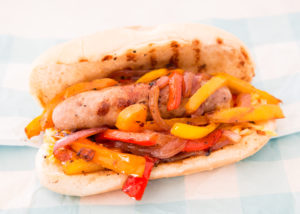 Grilled Italian Sausage Sandwich