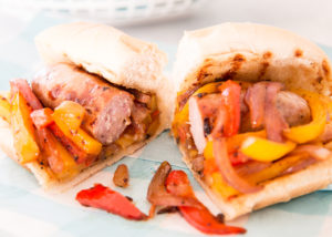 Grilled Italian Sausage Sandwich