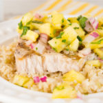 Grilled Swordfish with Pineapple Salsa