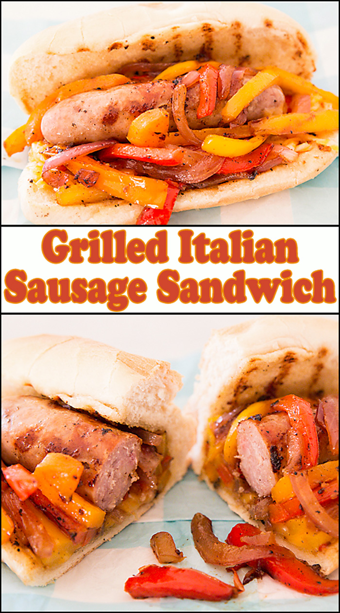 Grilled Italian Sausage Sandwich