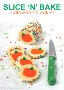 Slice & Bake Halloween Cookie