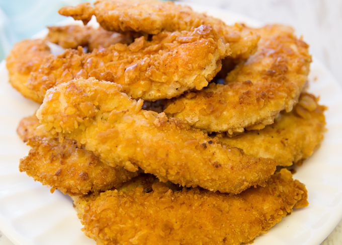 Cracker Crumb Chicken Tenders