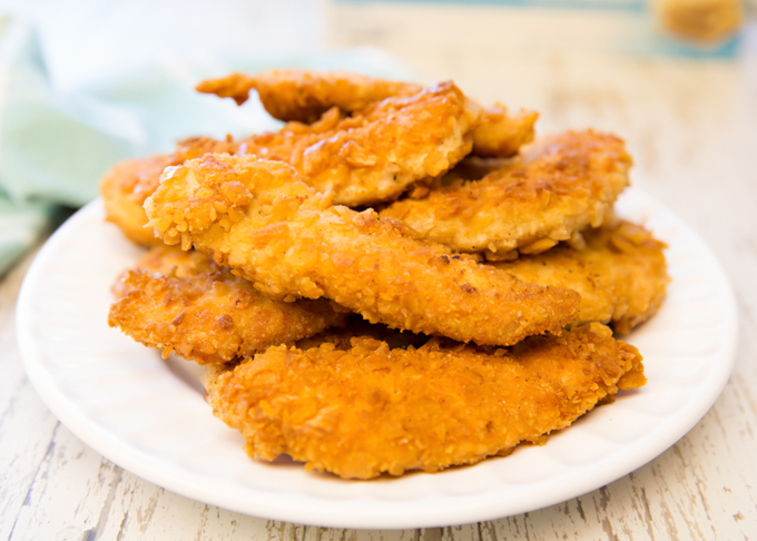 Cracker Crumb Chicken Tenders