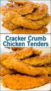 Cracker Crumb Chicken Tenders