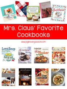 Mrs. Claus' Favorite Cookbooks
