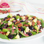 Blackberry Spinach Salad