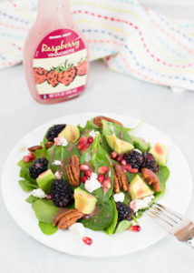 Blackberry Spinach Salad