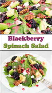 Blackberry Spinach Salad