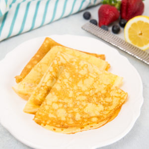 Lemon Berry Crepes