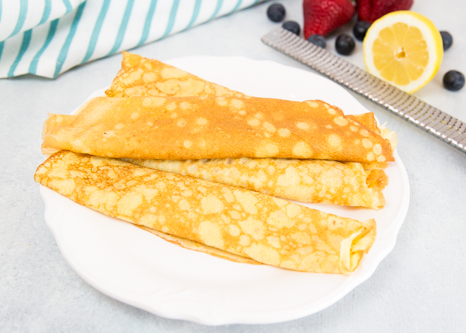 Lemon Berry Crepes