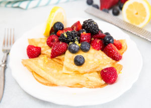 Lemon Berry Crepes