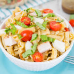 Chicken Caprese Pasta Salad