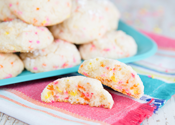 Gooey Sprinkle Cookies