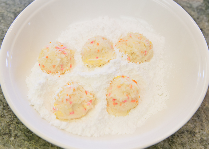 Gooey Sprinkle Cookies