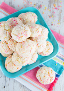 Gooey Sprinkle Cookies