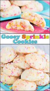 Gooey Sprinkle Cookies