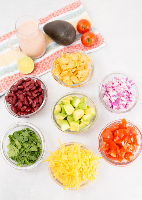 Taco Salad w/Salsa Lime Dressing