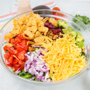 Taco Salad w/Salsa Lime Dressing