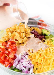 Taco Salad w/Salsa Lime Dressing