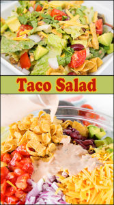 Taco Salad w/Salsa Lime Dressing