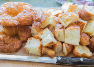 Cranberry Croissant Bread Pudding