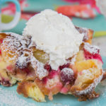 Cranberry Croissant Bread Pudding