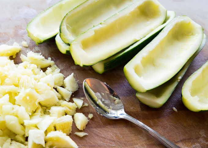 Stuffed Zucchini Boats