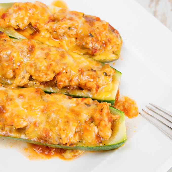 Stuffed Zucchini Boats