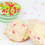 Christmas Gooey Sprinkle Cookies