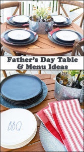 Father's Day and Menu Ideas