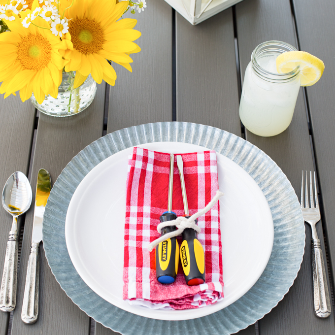 Father's Day Table Settings