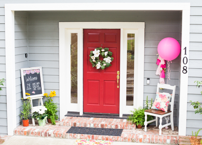 Make Your Own Bouquet Bridal Shower Brunch