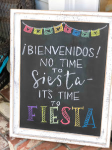 Hosting a Fiesta Themed Bridal Shower