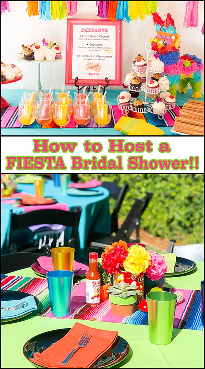 Hosting a Fiesta Bridal Shower