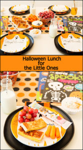 Halloween Lunch for Your Little Ones