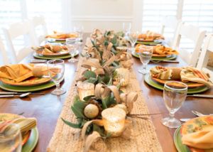 Woodland Themed Fall Tablescape