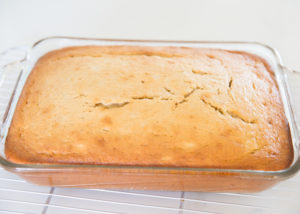 Banana Cake w/Cream Cheese Frosting