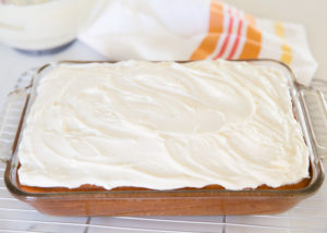 Banana Cake w/Cream Cheese Frosting