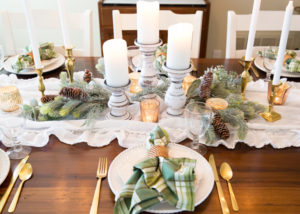 Winter Tablescape