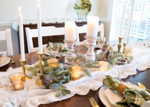 Winter Tablescape