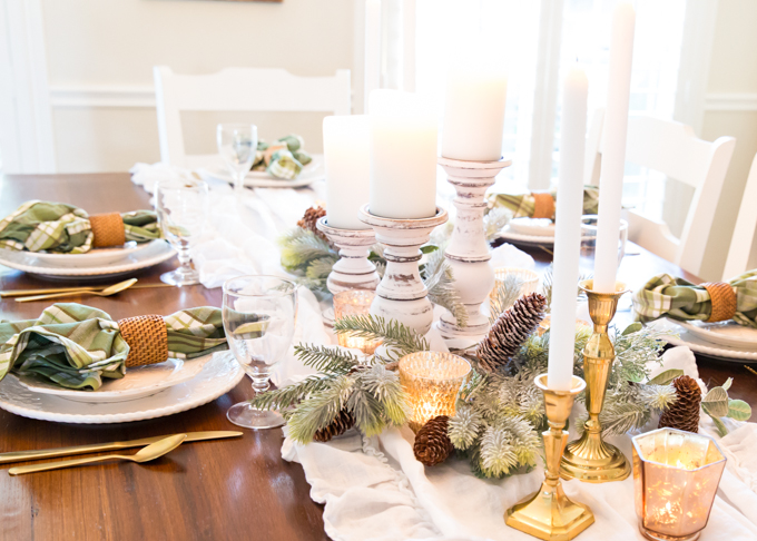 Winter Tablescape