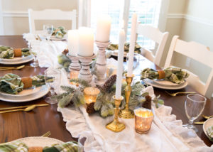 Winter Tablescape