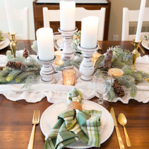 Winter Tablescape