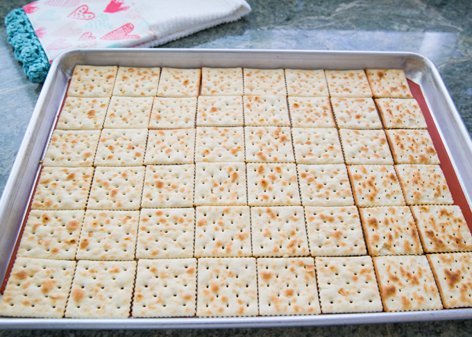 Valentine's Toffee Bark